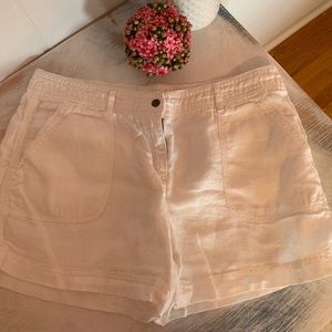 LOFT linen shorts